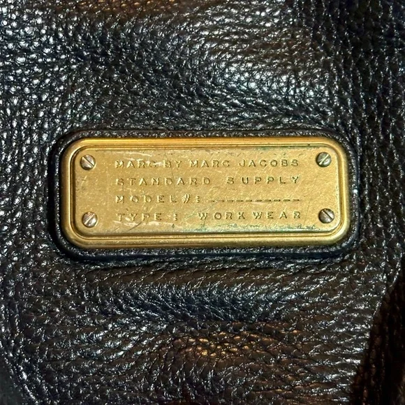 Marc by Marc Jacobs Black Leather Bag (Gently Used) - Picture 4 of 5